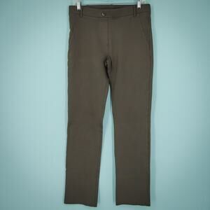 Betabrand Size Large L Gray Classic Dress Yoga Style Pull On Stretch Pants